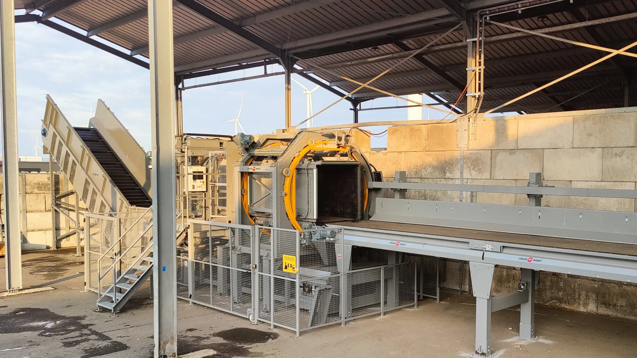 Cross Wrap Supplies Bale Dewiring System for Circulose Textile Recycling Plant in Sweden