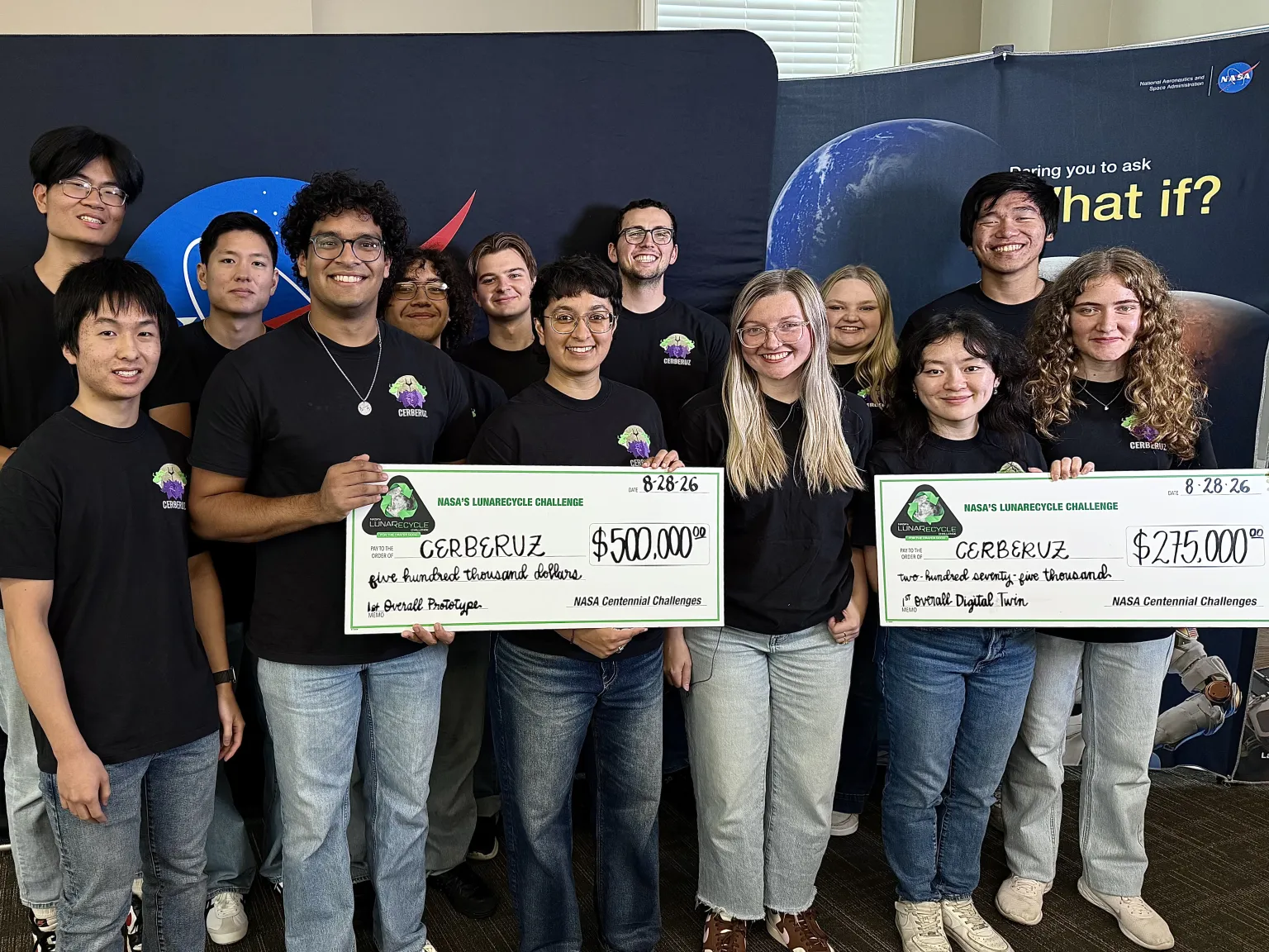 MIT team wins NASA prize for recycling mixed waste in space